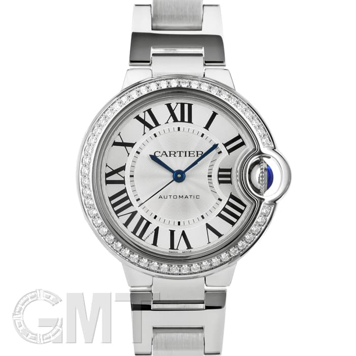 新品)CARTIER カルティエ バロンブルー 33mm W4BB0016（商品ID
