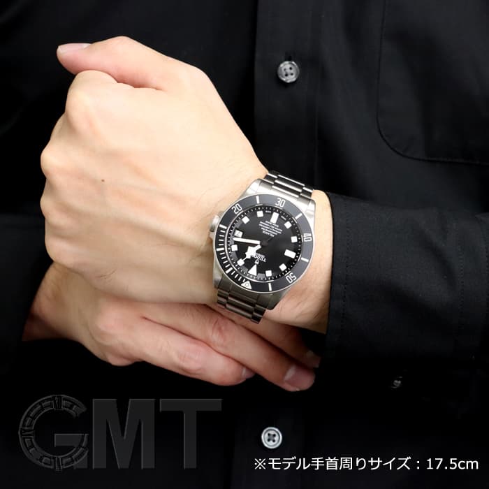 チュードル TUDOR 25600TN ぺラゴス デイト 自動巻き 新品)TUDOR チューダー ぺラゴス ブラック チタンブレス 25600TN