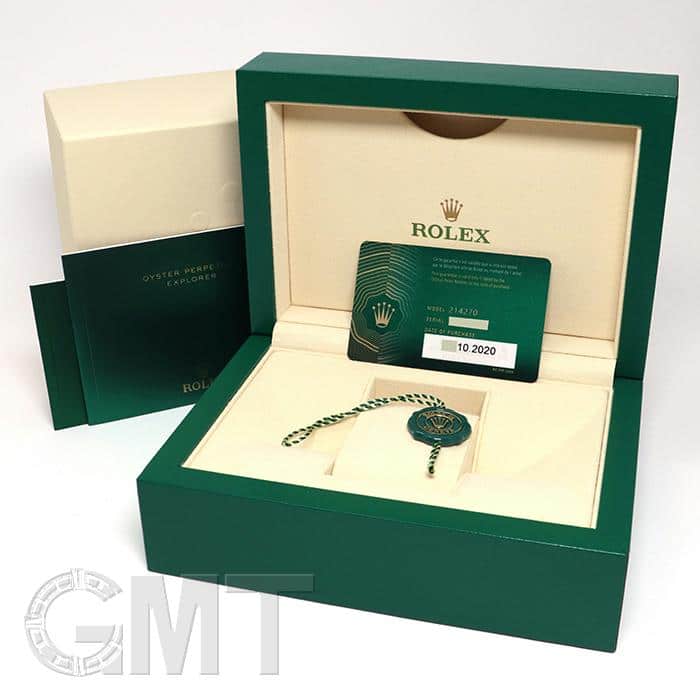 中古)ROLEX ロレックス エクスプローラー I 214270 新型ギャランティー 中古)ROLEX ロレックス エクスプローラー I 214270 新型ギャランティー