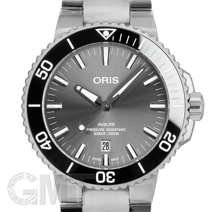 新品)ORIS オリス アクイス チタニウム デイト 733 7730 7153 M（商品