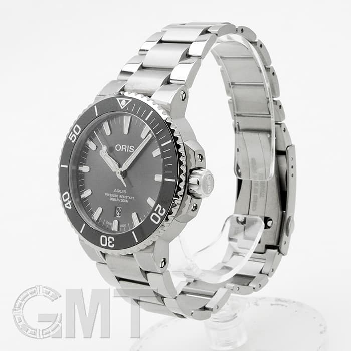 新品)ORIS オリス アクイス チタニウム デイト 733 7730 7153 M（商品