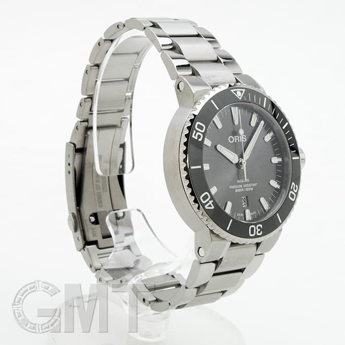 新品)ORIS オリス アクイス チタニウム デイト 733 7730 7153 M（商品