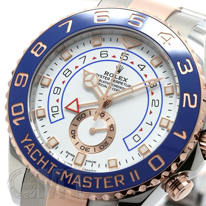 中古)ROLEX ロレックス ヨットマスター II 116681 ホワイト針（商品ID