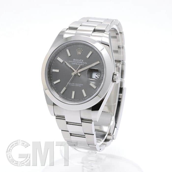 中古)ROLEX ロレックス デイトジャスト 41 126300 スレート 中古)ROLEX ロレックス デイトジャスト 41 126300 スレート