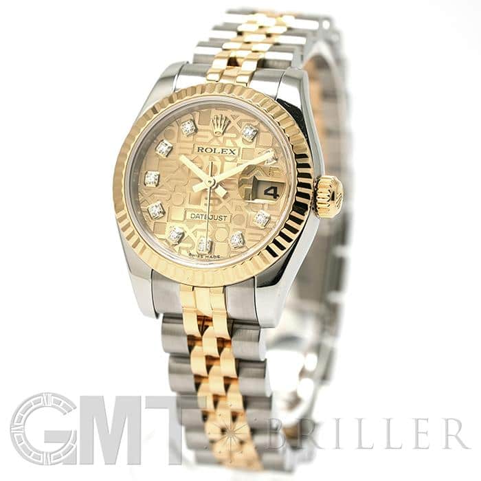 中古)ROLEX ロレックス デイトジャスト 179173G シャンパン