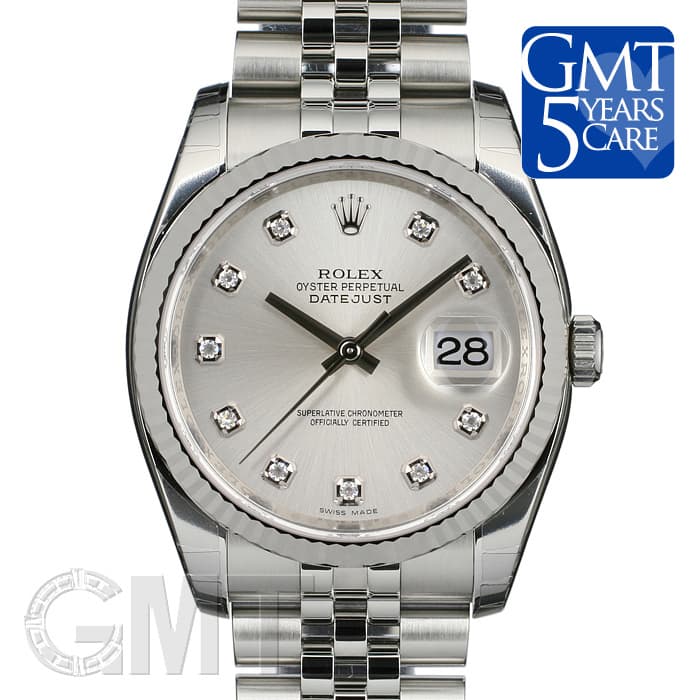 新品)ROLEX ロレックス デイトジャスト 116234G シルバー（商品ID