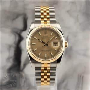 ROLEX ロレックス デイトジャスト 116233 シャンパン【裏蓋保護シール付き】 メイン