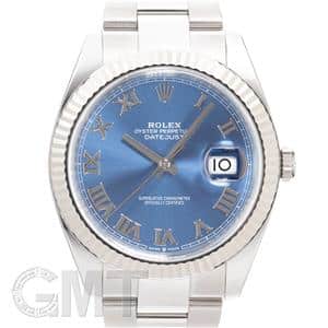ROLEX ロレックス デイトジャスト 41 126334 ブルーローマ オイスターブレスレット メイン