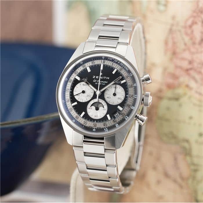 中古)ZENITH ゼニス クロノマスター オリジナル トリプルカレンダー ホ