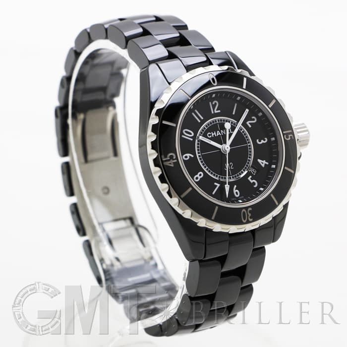 新品)CHANEL シャネル J12 H0682 ブラック セラミック 33mm（商品ID