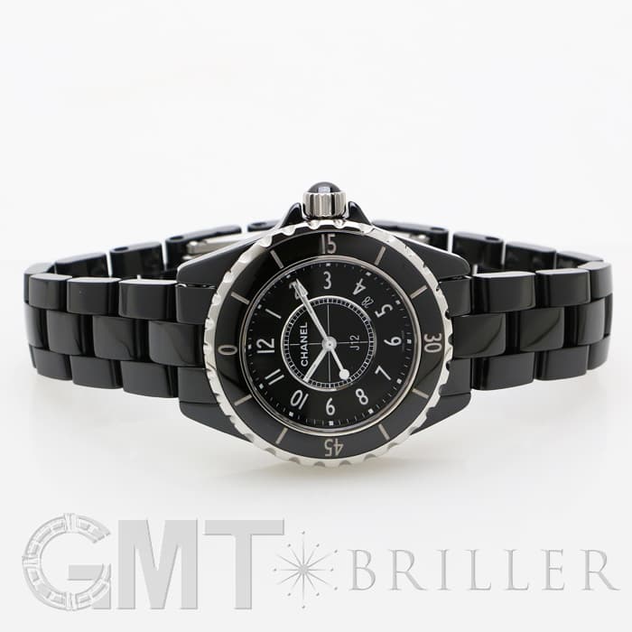 新品)CHANEL シャネル J12 H0682 ブラック セラミック 33mm（商品ID
