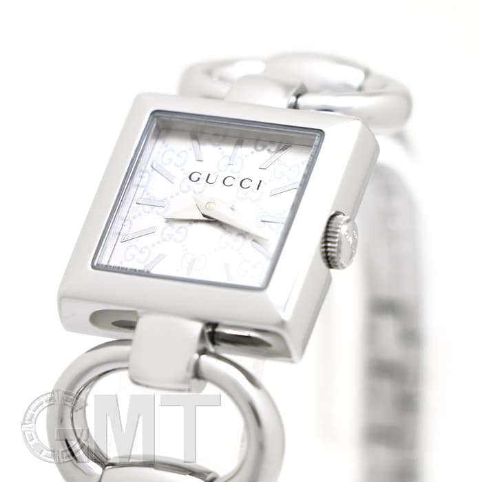 中古】 グッチ GUCCI SS 腕時計 ダイヤ4P エレガント