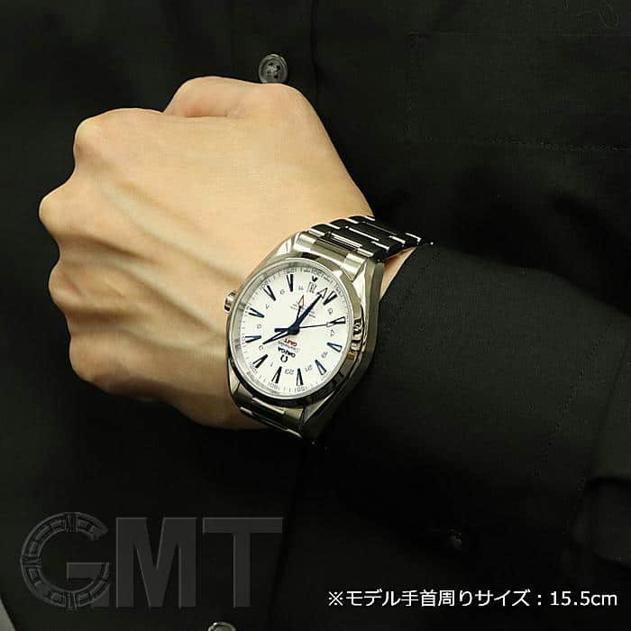 新品)OMEGA オメガ シーマスター アクアテラ GMT グッドプラネット 