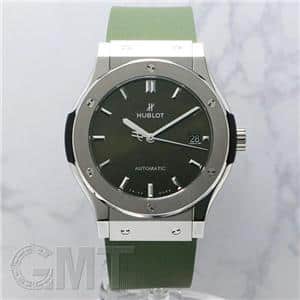 HUBLOT ウブロ クラシック フュージョン チタニウム グリーン 511.NX.8970.RX メイン