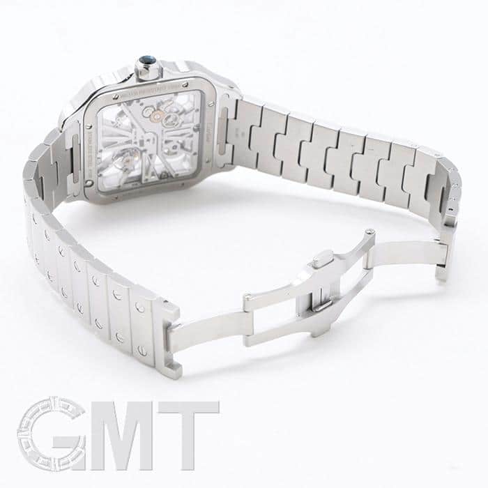 中古)CARTIER カルティエ サントス ドゥ カルティエ スケルトン