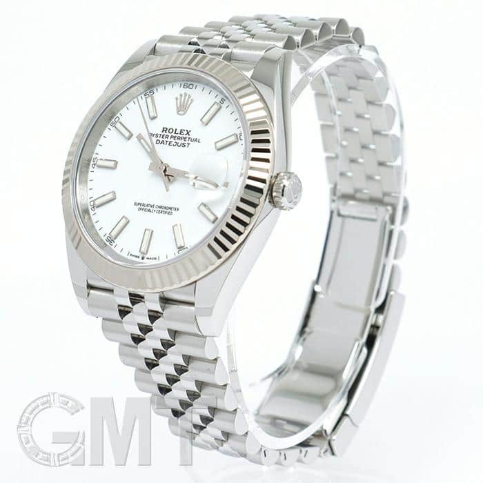 中古)ROLEX ロレックス デイトジャスト 41 126334 ホワイト ジュビリー