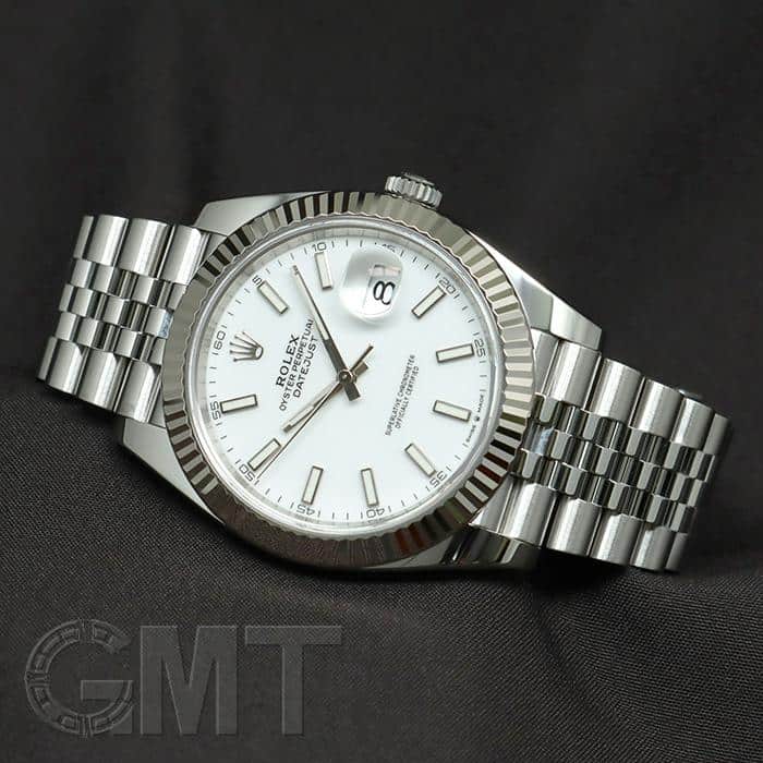中古)ROLEX ロレックス デイトジャスト 41 126334 ホワイト