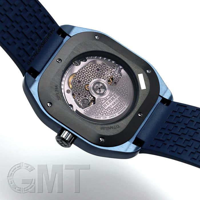 未使用)HERMES エルメス H08 39mm SP1.744 ブルーチタン【未使用品