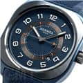 未使用)HERMES エルメス H08 39mm SP1.744 ブルーチタン【未使用