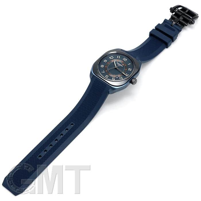 未使用)HERMES エルメス H08 39mm SP1.744 ブルーチタン【未使用品