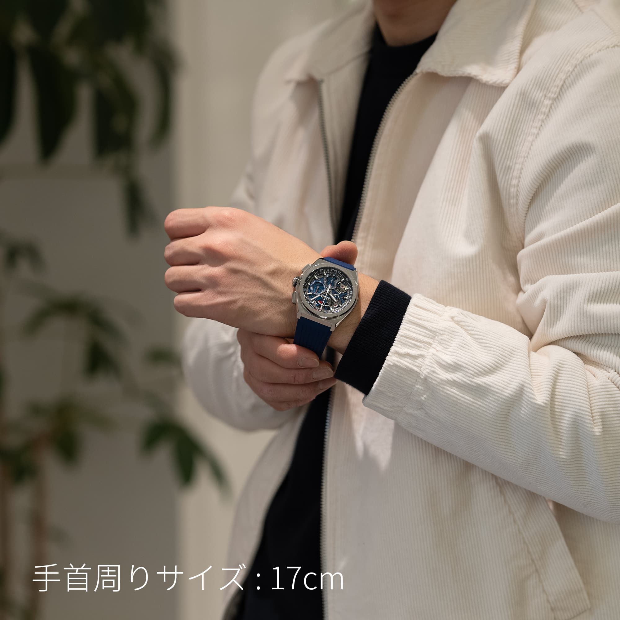 中古)ZENITH ゼニス デファイ 21 95.9002.9004/78.R584 ラバー