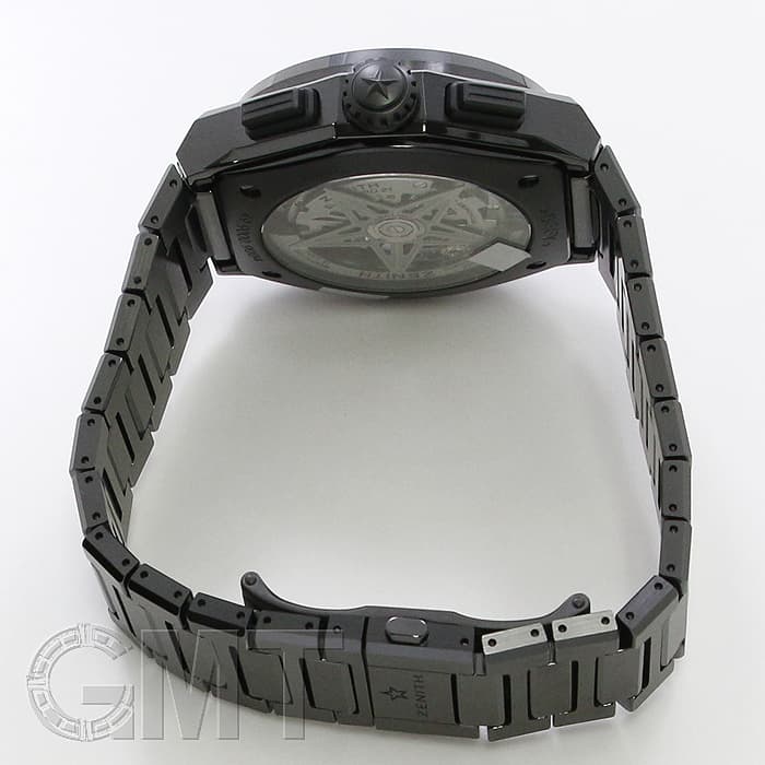 新品)ZENITH ゼニス デファイ エル・プリメロ 21 ブラックセラミック