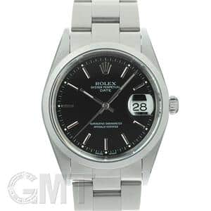 ROLEX ロレックス オイスターパーペチュアル デイト 15200 ブラック メイン
