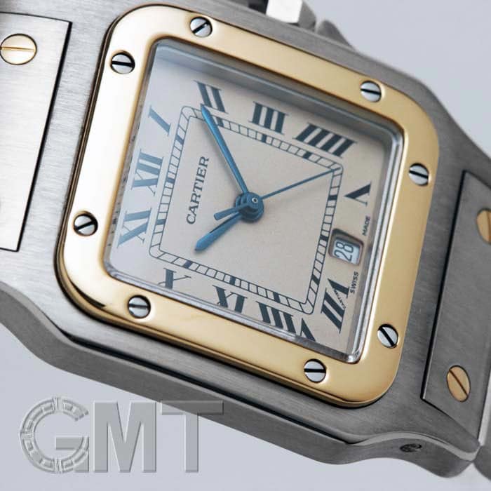 中古)CARTIER カルティエ サントス ガルベ LM SS/YG コンビ W20011C4