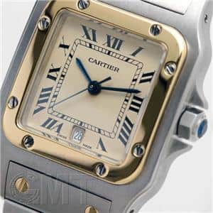 中古)CARTIER カルティエ サントス ガルベ LM SS/YG コンビ W20011C4