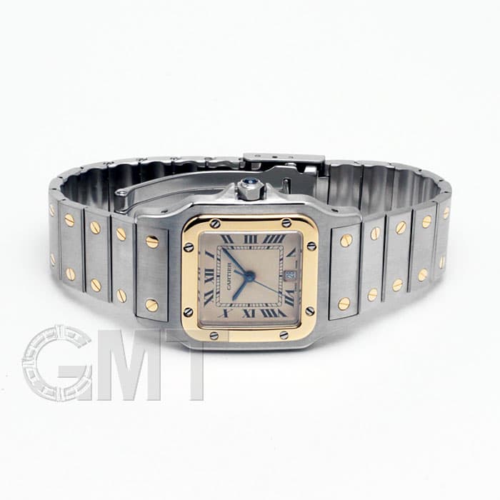 中古)CARTIER カルティエ サントス ガルベ LM SS/YG コンビ W20011C4