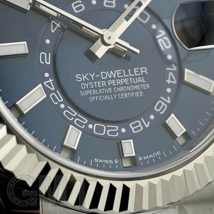 【中古品】ロレックス　スカイドゥエラー　３３６９３４　オイスターブレス 新品)ROLEX ロレックス スカイドゥエラー 336934 ミントグリーン