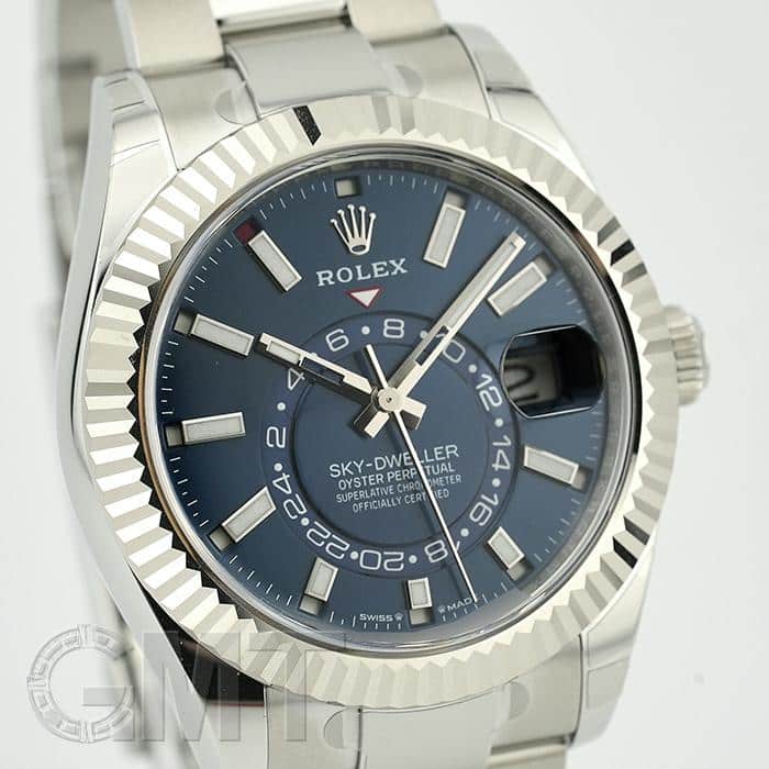 中古)ROLEX ロレックス スカイドゥエラー 336934 ブルー オイスター