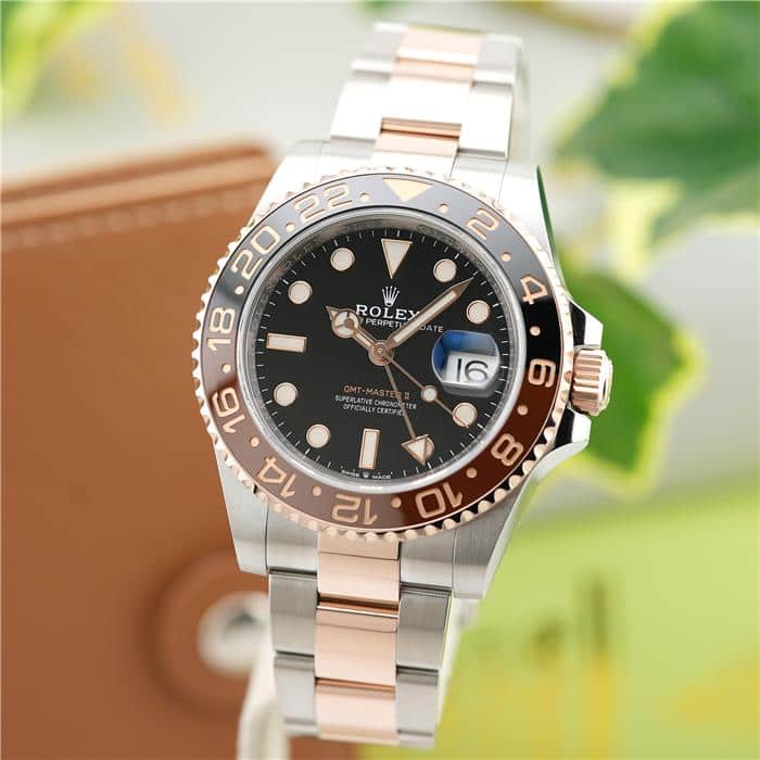 中古)ROLEX ロレックス GMTマスター II 126711CHNR ブラック/ブラウン 