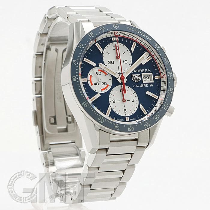 新品)TAG HEUER タグ・ホイヤー カレラ クロノグラフ Cal.16 ブルー