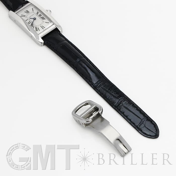 新品)CARTIER カルティエ タンク アメリカン SM WSTA0016 シルバー