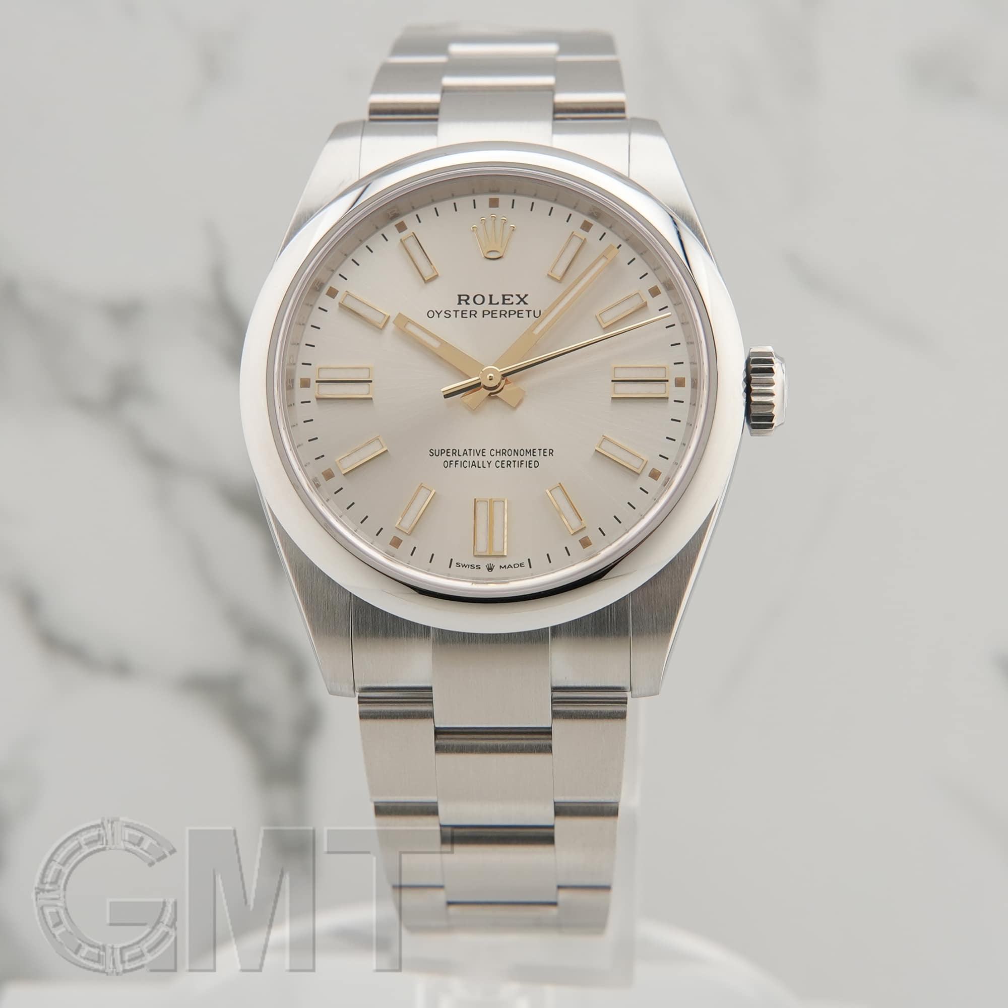 新品)ROLEX ロレックス オイスターパーペチュアル 41 134300 シルバー