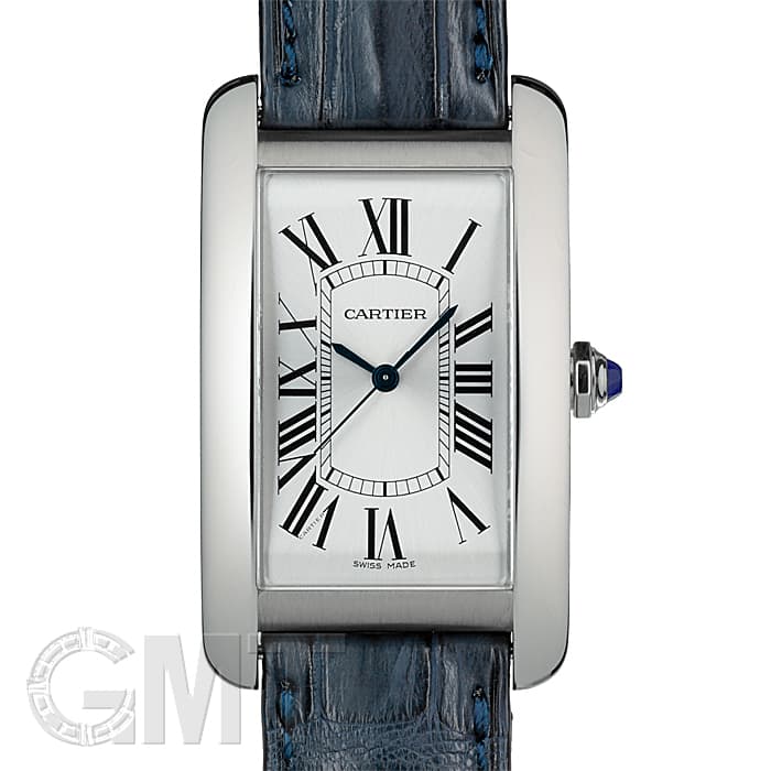 中古)CARTIER カルティエ タンク アメリカン LM シルバー WSTA0018