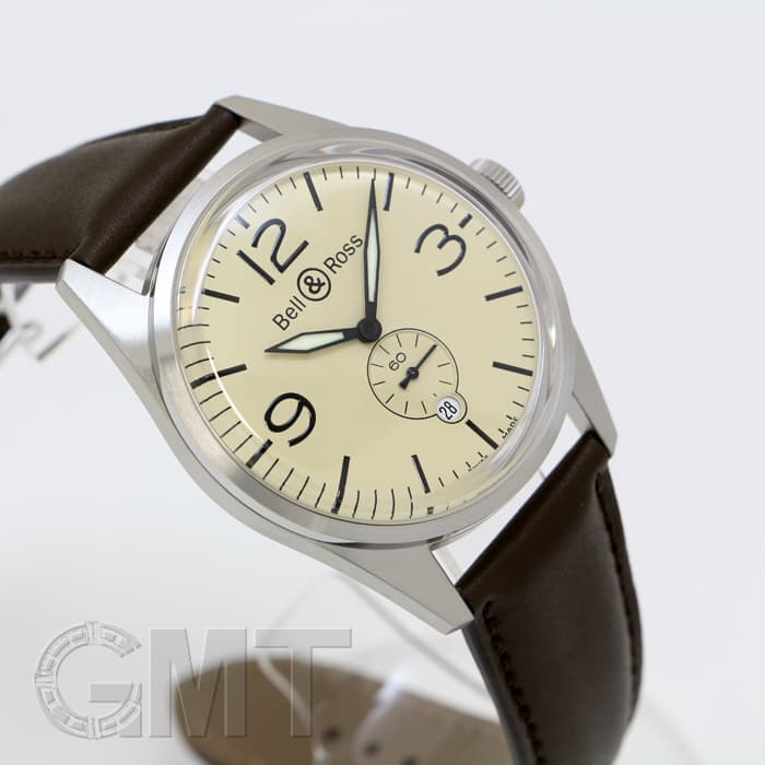 新品)BELL & ROSS ベル&ロス BR 123 オリジナルベージュ BR123-95-SS