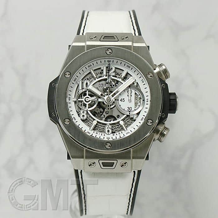 中古)HUBLOT ウブロ ビッグバン ウニコ ブラック&ホワイト 411.NE.2010