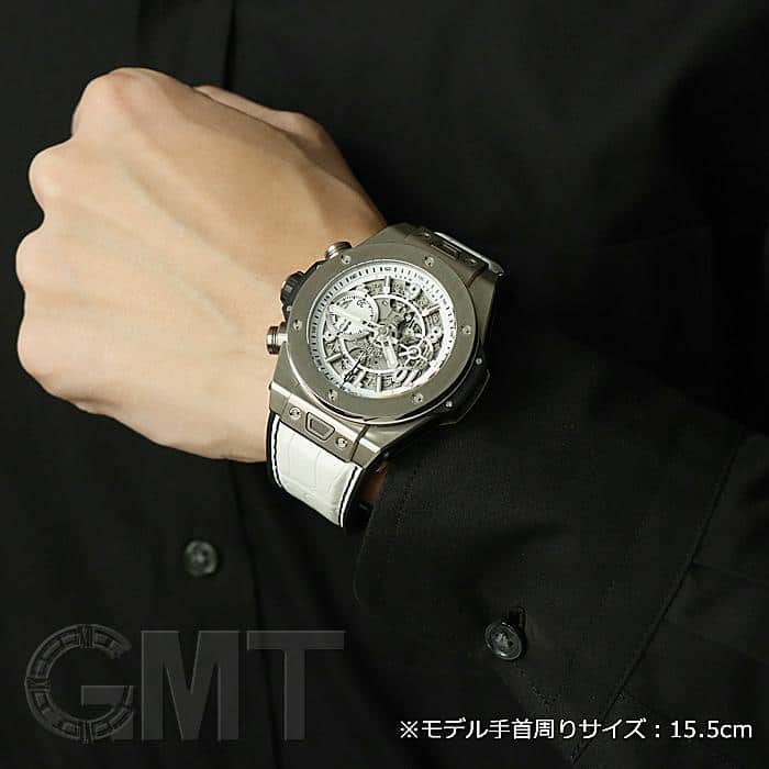 中古)HUBLOT ウブロ ビッグバン ウニコ ブラック&ホワイト 411.NE.2010