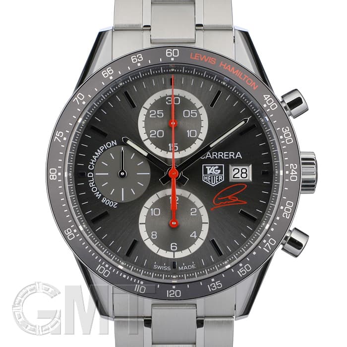 新品)TAG HEUER タグ・ホイヤー カレラ ルイス ハミルトン限定 CV201M ...