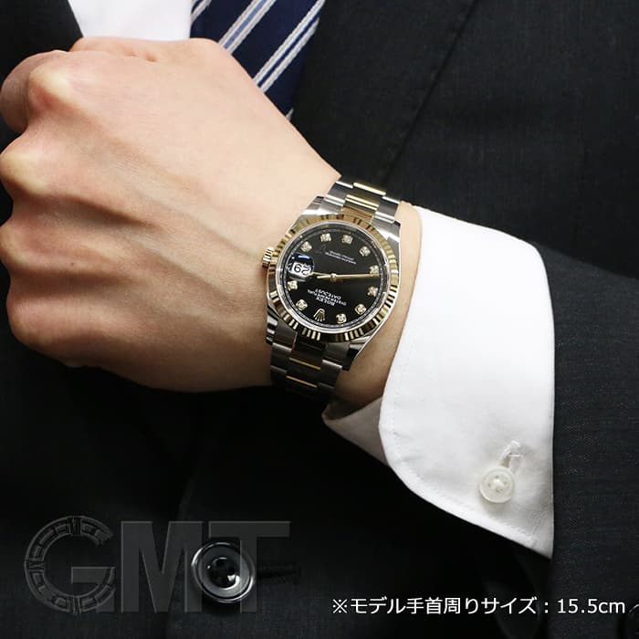 新品)ROLEX ロレックス デイトジャスト 36 126233G ブラック