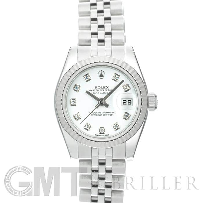 中古)ROLEX ロレックス デイトジャスト 179174G ホワイト（商品ID