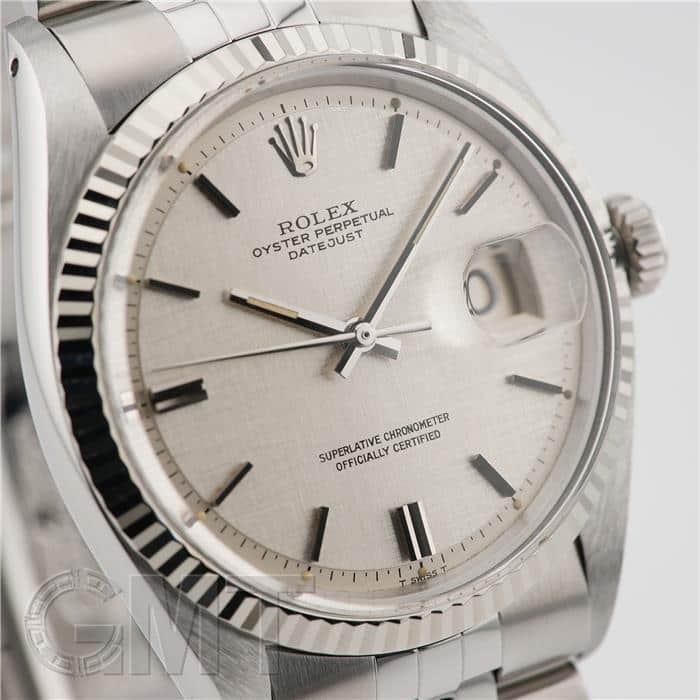 中古)ROLEX ロレックス デイトジャスト 36mm 1601/4 シルバーモザイク