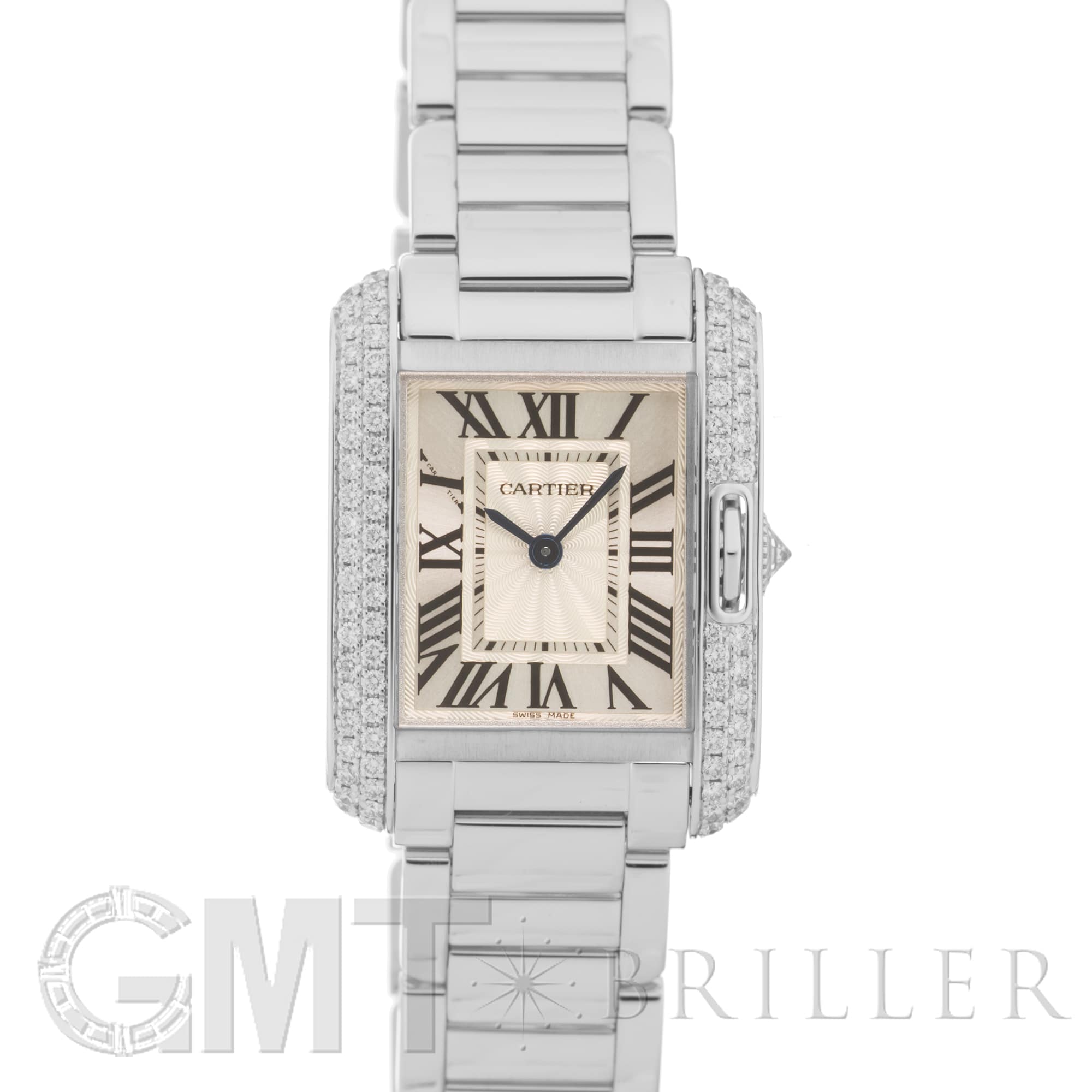 中古)CARTIER カルティエ タンク アングレーズ SM WT100008（商品ID
