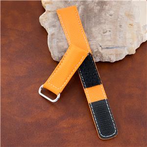 新品)JEAN ROUSSEAU ジャン・ルソー ベルクロ オレンジ ストラップ