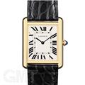 CARTIER カルティエ タンク タンク ソロ LM シルバー YG/革 W5200004 【保証書日付2年以内限定】