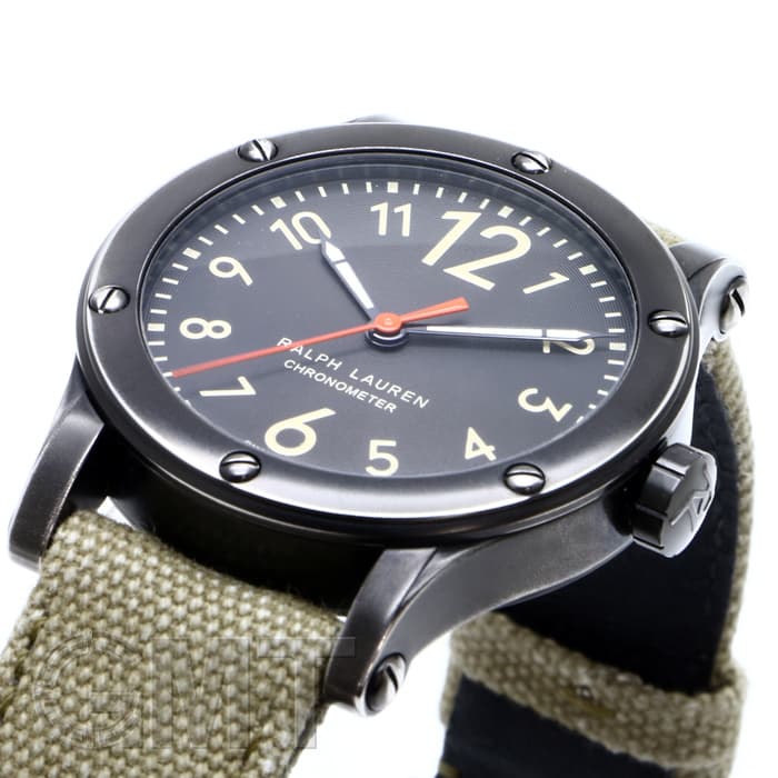 中古)RALPH LAUREN ラルフ・ローレン サファリRL67 クロノメーター 39
