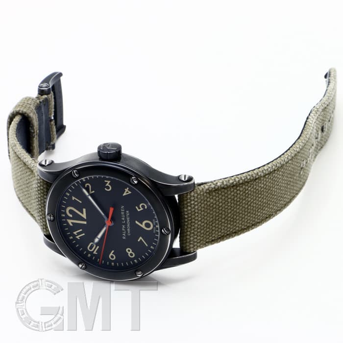 中古)RALPH LAUREN ラルフ・ローレン サファリRL67 クロノメーター 39