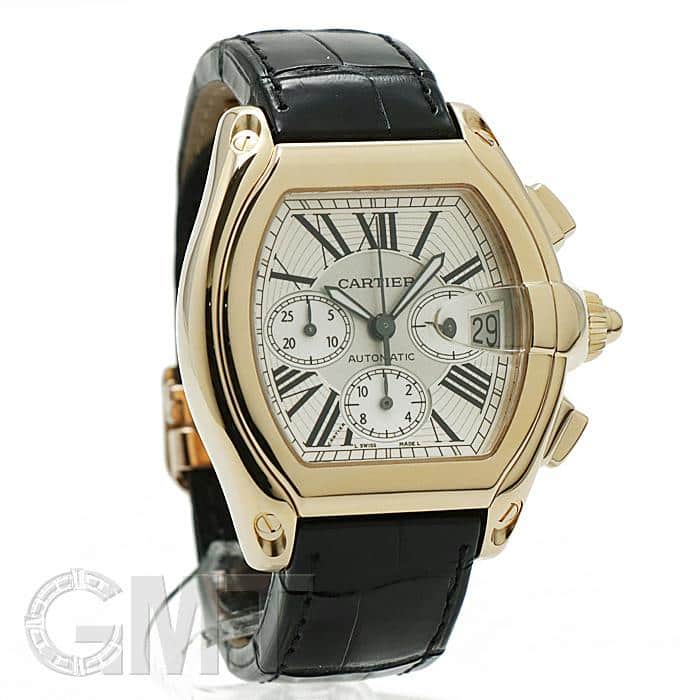 中古)CARTIER カルティエ ロードスター クロノグラフ W62021Y3